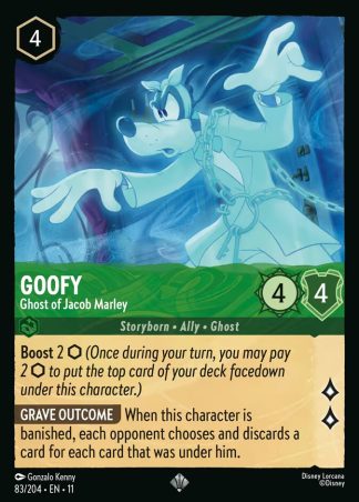 Goofy - Ghost of Jacob Marley  ·  Winterspell 83