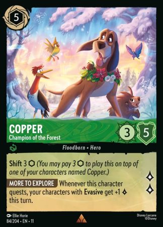 Copper - Champion of the Forest  ·  Winterspell 84