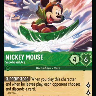 Mickey Mouse - Snowboard Ace  ·  Winterspell 91