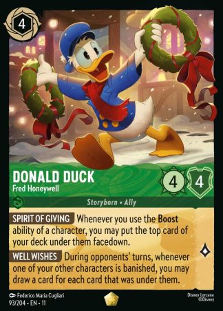 Donald Duck - Fred Honeywell  ·  Winterspell 93