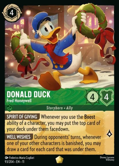 Donald Duck - Fred Honeywell · Winterspell 93