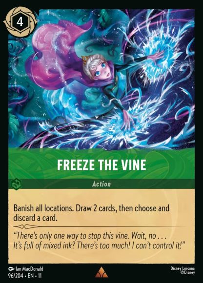 Freeze the Vine · Winterspell 96