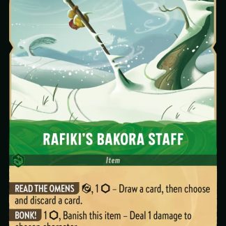 Rafiki's Bakora Staff  ·  Winterspell 99