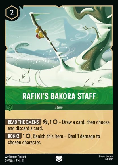 Rafiki's Bakora Staff · Winterspell 99