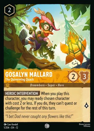 Gosalyn Mallard - The Quiverwing Quack  ·  Wilds Unknown 1 · Foil