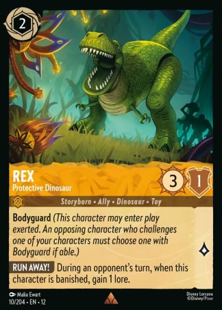 Rex - Protective Dinosaur  ·  Wilds Unknown 10 · Foil