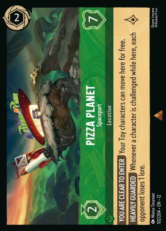 Pizza Planet - Spaceport · Wilds Unknown 102 · Foil