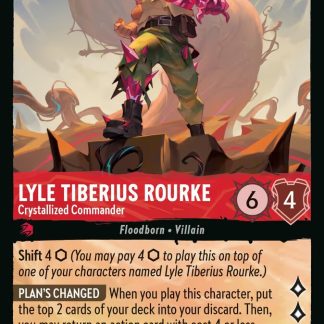 Lyle Tiberius Rourke - Crystallized Commander  ·  Wilds Unknown 103