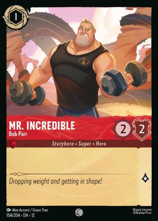 Mr. Incredible - Bob Parr  ·  Wilds Unknown 104 · Foil
