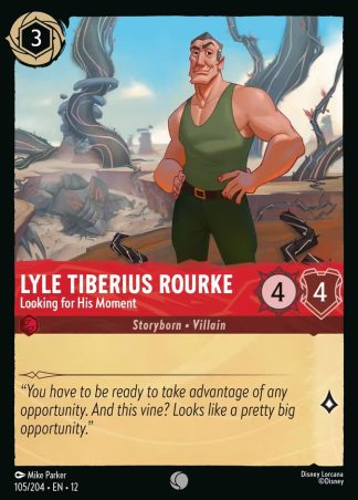 Lyle Tiberius Rourke - Looking for His Moment  ·  Wilds Unknown 105 · Foil