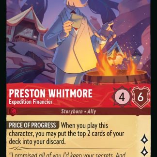 Preston Whitmore - Expedition Financier  ·  Wilds Unknown 110