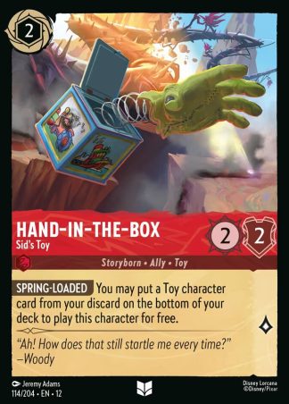 Hand-in-the-Box - Sid's Toy  ·  Wilds Unknown 114 · Foil