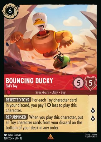 Bouncing Ducky - Sid's Toy  ·  Wilds Unknown 120 · Foil