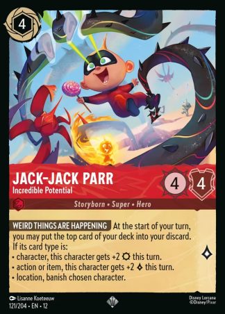 Jack-Jack Parr - Incredible Potential  ·  Wilds Unknown 121 · Foil