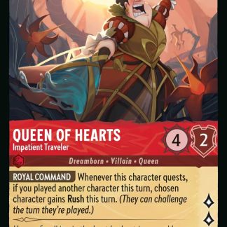 Queen of Hearts - Impatient Traveler  ·  Wilds Unknown 122