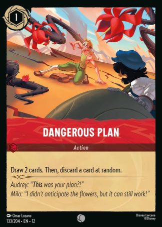 Dangerous Plan  ·  Wilds Unknown 133 · Foil
