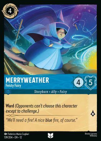 Merryweather - Feisty Fairy  ·  Wilds Unknown 139 · Foil