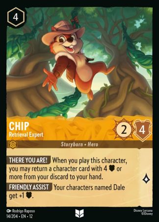 Chip - Retrieval Expert  ·  Wilds Unknown 14 · Foil