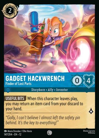 Gadget Hackwrench - Finder of Lost Parts  ·  Wilds Unknown 147 · Foil
