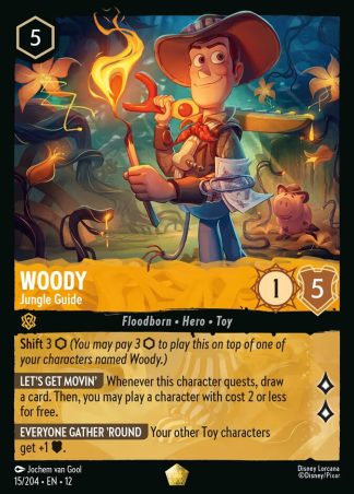 Woody - Jungle Guide · Wilds Unknown 15 · Calibre 10
