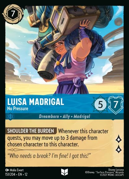 Luisa Madrigal - No Pressure · Wilds Unknown 151