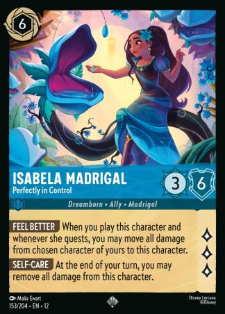 Isabela Madrigal - Perfectly in Control  ·  Wilds Unknown 153 · Foil