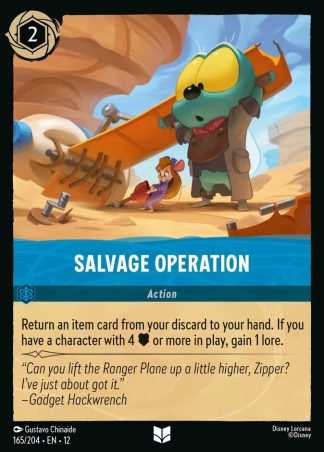 Salvage Operation  ·  Wilds Unknown 165 · Foil
