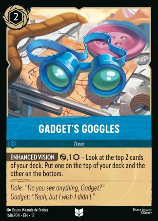 Gadget's Goggles  ·  Wilds Unknown 168 · Foil