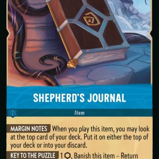 Shepherd's Journal  ·  Wilds Unknown 169