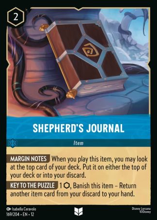 Shepherd's Journal  ·  Wilds Unknown 169
