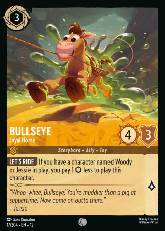 Bullseye - Loyal Horse · Wilds Unknown 17 · Foil