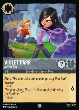 Violet Parr - At Wits' End  ·  Wilds Unknown 178 · Foil