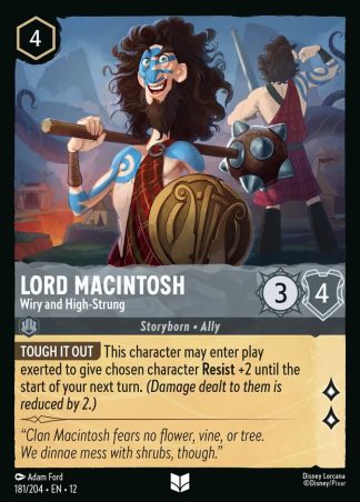 Lord Macintosh - Wiry and High-Strung  ·  Wilds Unknown 181 · Foil