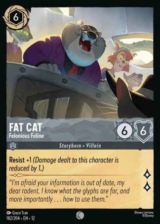 Fat Cat - Felonious Feline  ·  Wilds Unknown 182 · Foil