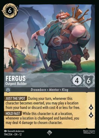 Fergus - Outpost Builder  ·  Wilds Unknown 194 · Foil