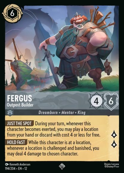 Fergus - Outpost Builder · Wilds Unknown 194