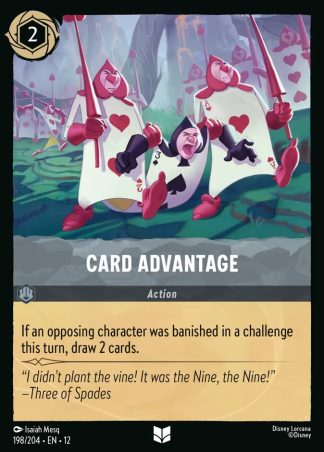 Card Advantage · Wilds Unknown 198 · Foil