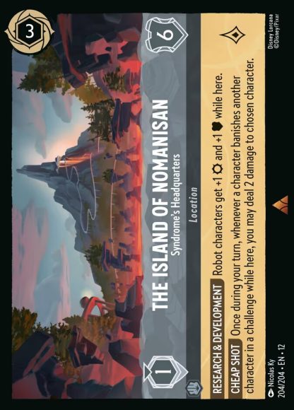 The Island of Nomanisan - Syndrome's Headquarters · Wilds Unknown 204