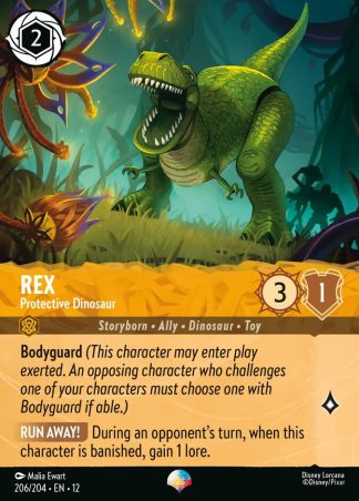 Rex - Protective Dinosaur · Wilds Unknown 206 · Calibre 10