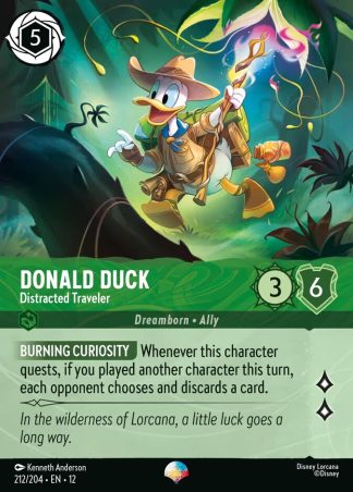 Donald Duck - Distracted Traveler  ·  Wilds Unknown 212