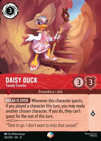 Daisy Duck - Trendy Traveler · Wilds Unknown 216 · Calibre 10