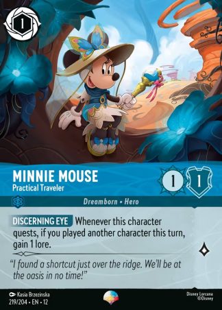 Minnie Mouse - Practical Traveler · Wilds Unknown 219 · Calibre 10