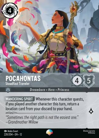Pocahontas - Steadfast Traveler  ·  Wilds Unknown 220