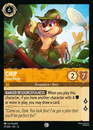 Chip - Team Player  ·  Wilds Unknown 27 · Foil