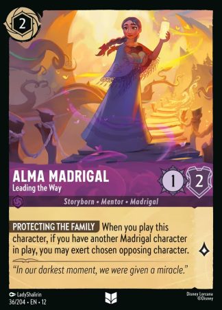 Alma Madrigal - Leading the Way  ·  Wilds Unknown 36 · Foil