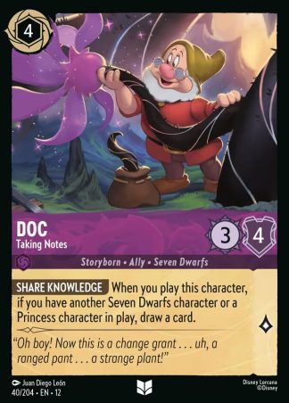Doc - Taking Notes  ·  Wilds Unknown 40