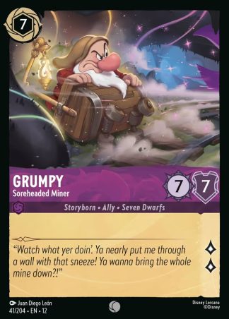 Grumpy - Soreheaded Miner  ·  Wilds Unknown 41