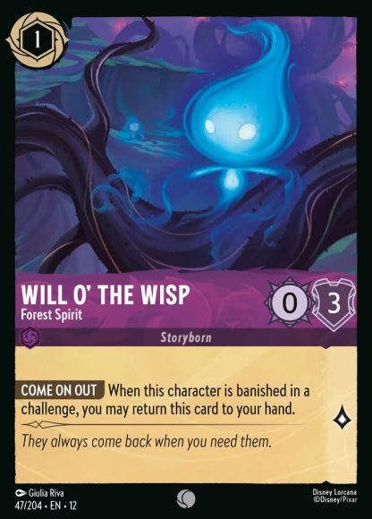 Will o' the Wisp - Forest Spirit · Wilds Unknown 47
