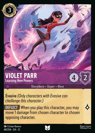 Violet Parr - Learning New Powers · Wilds Unknown 48 · Foil