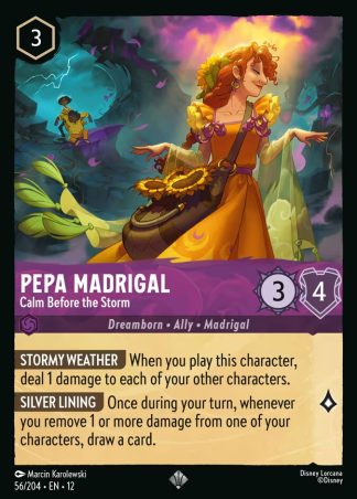 Pepa Madrigal - Calm Before the Storm  ·  Wilds Unknown 56 · Foil